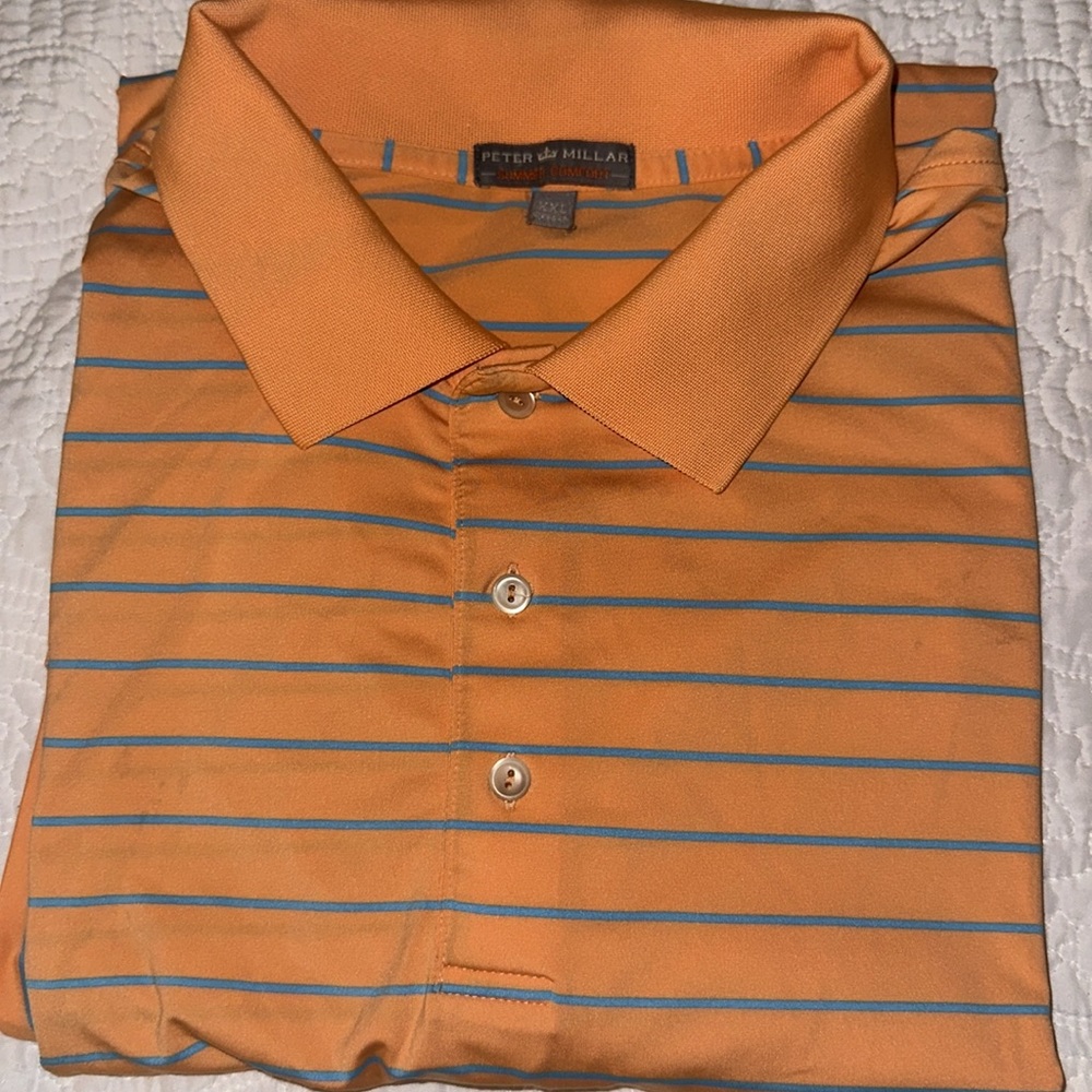 Peter Millar Men’s Summer Comfort Golf Polo - size XXL - Picture 7 of 7